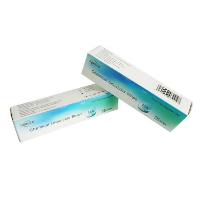 Clinical Creatinine Albumin 14 Parameter Urine Test Strip